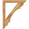 Ekena Millwork Olympic Slat Rough Sawn Bracket, Western Red Cedar, 4"W x 36"D x 44"H BKT04X36X44OLY06RWR - alternate 4